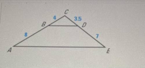 WHAT ARE THESE TRIANGLES SIMILAR BY?? SSS SAS OR AA