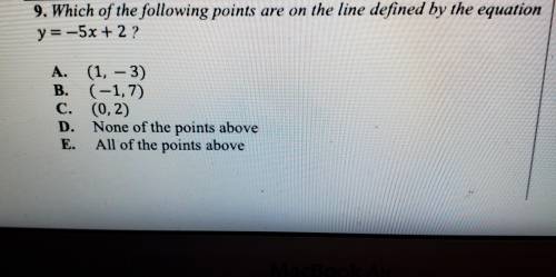 I need help with 8,9 and 10