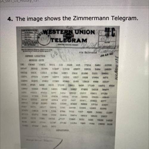 Why was the Zimmermann Telegram so concerning to the United States that it swayed public opinion fr