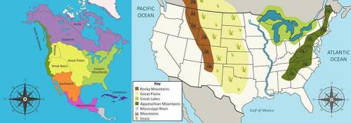 Compare the two maps. Which geographical feature formed the western boundary of the Plains Native A