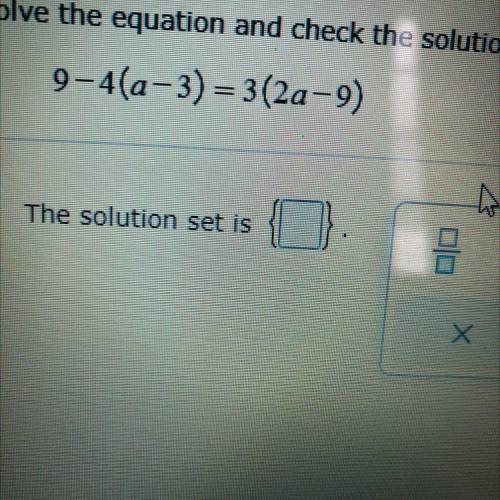 How do i solve the equation please (Explain)!!