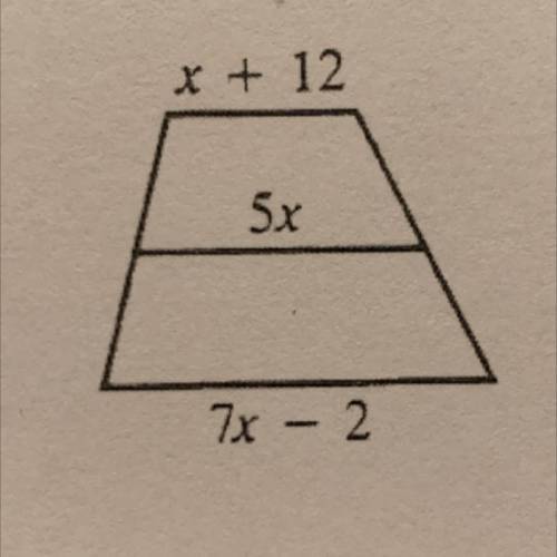 What’s the value of x?