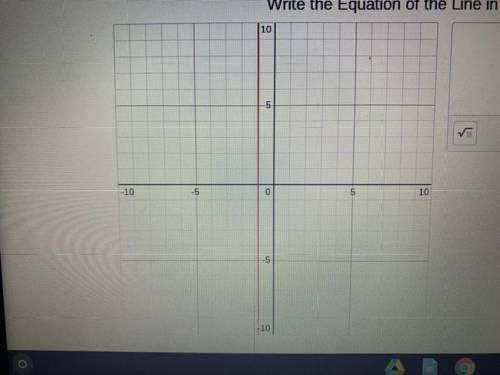 What is the equation of the line?