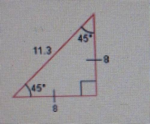 Classify the following triangle. Check all that apply.

A.IsoscelesB.ScaleneC.Acute D.EquilateralE