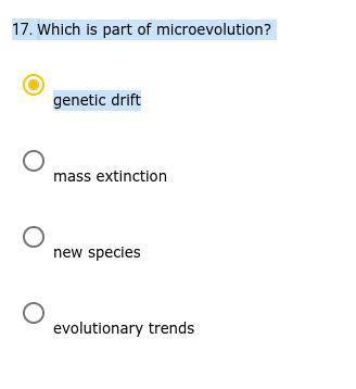 Which is part of microevolution?