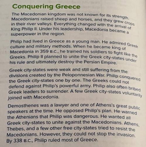 Plssssssss Help

What caused the weakening of the Greek city-states before the Macedonian inva