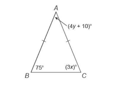 What is the value of y?

Enter your answer in the box.
y = 
PLEASE HELP IT'S MY LAST QUESTION