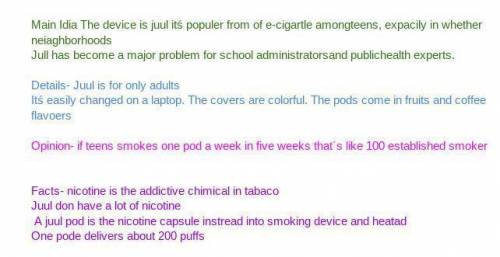 Could u make summary of this pic us ur own word

Name of articular Many young people think vaping
