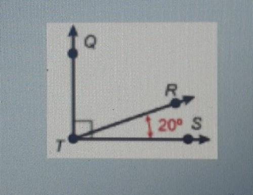 Find the measure of the red angle