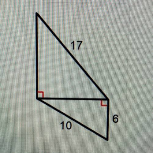 Find the missing lengths in the diagram below. Round your answer to the nearest tenth