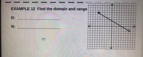 Can someone help me find the domain & range
