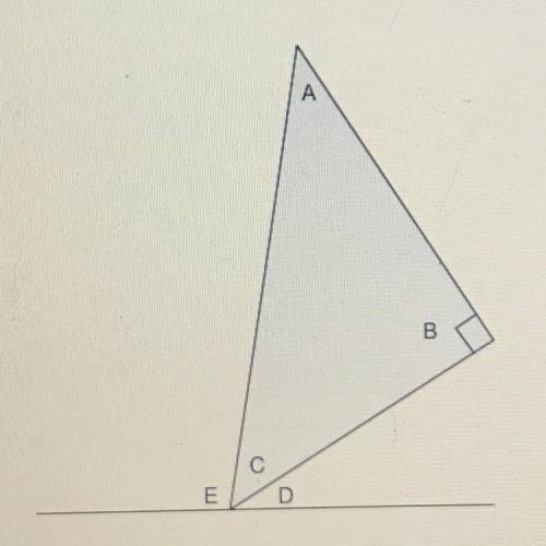 Pleaseee answerr 20 points Select correct answer. In the figure, angle A measured 41* and angle