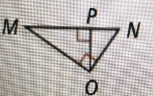 Write the similarities statement relating the three triangles in the diagram. Begin with the vertex