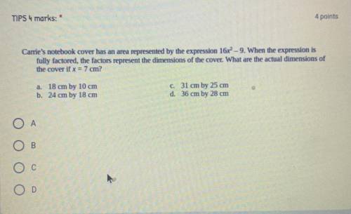 Easy question, please help I will give you brainliest if correct!