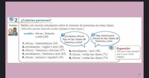 Plzzz help Spanish 1 free points if you know Spanish look at picture will give brainliest read dire
