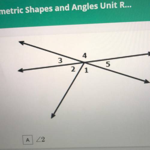 10 points Choose the angles which are adjacent to 3?
Select all that apply.