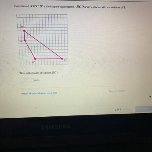 What is the length segment of BC