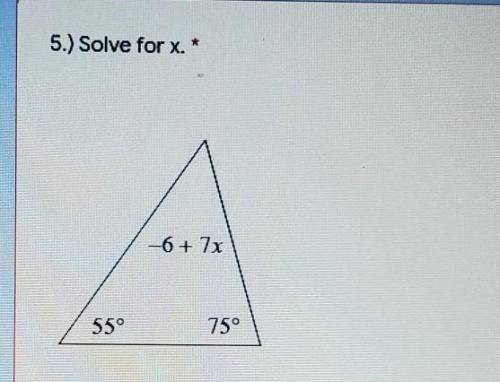 QUESTIONS: Solve for X

please some help! don't just comment just to comment i really need help