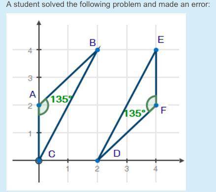 PLEASE HELP!!!

In which line did the student make the first mistake? (4 points)
Select one:
a. Li