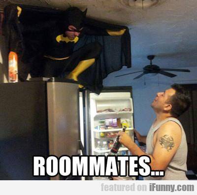 I very much would like a roommate like this.