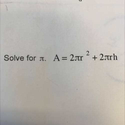 Can someone please solve this and show all the steps/work, 11th grade Algebra