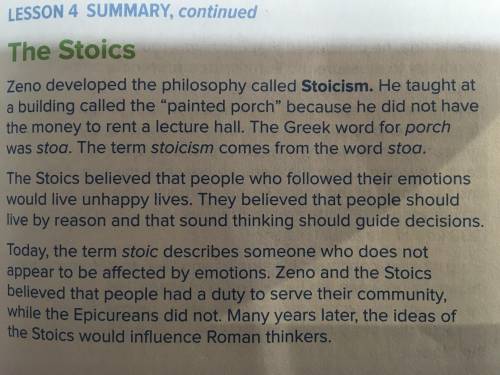 Plsssssss Help

Which philosophy do you think is better: Epicureanism or Stoicism? Write an a