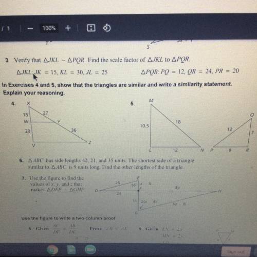 Plsss help with 4,5,6, or 7