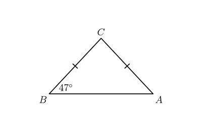Find angle C in the diagram.