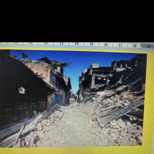 Will mark as brainlest if you Actually help

Imagine you have just survived this earthquake. Write