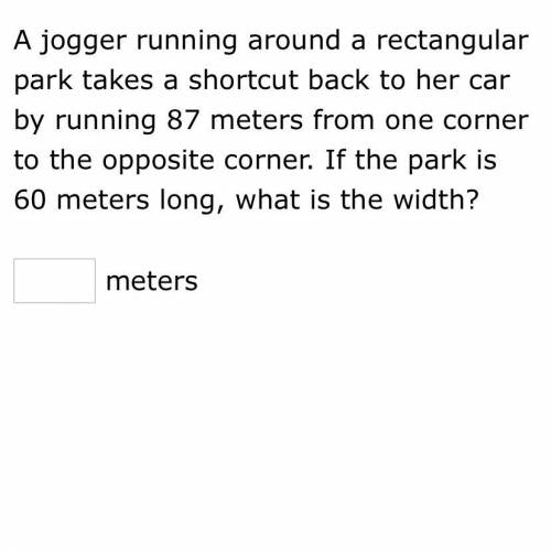 What would the width in meters be ?