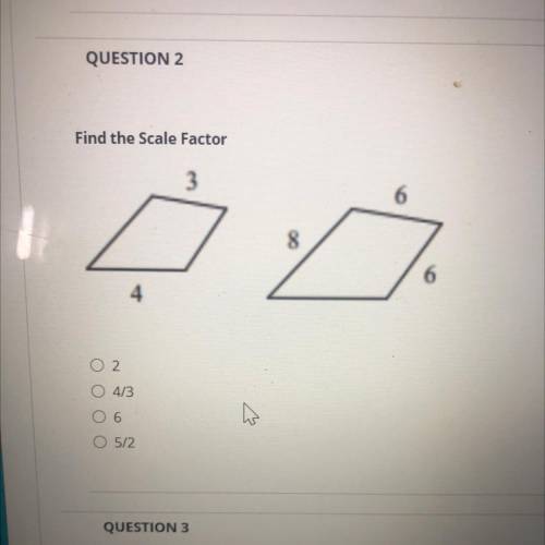 Find the scale factor