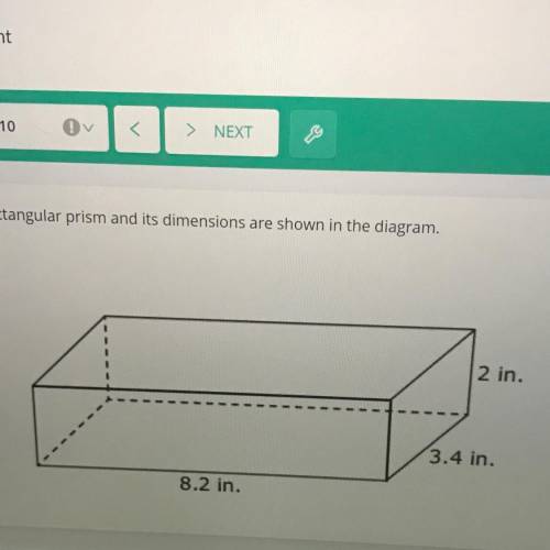 I will give A rectangular prism and its dimensions are shown in the diagram.