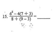 I need help, what is the answer for this?
I suck at math(≧▽≦).