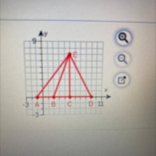 Using the graph write the ratio in simplest form AB/BC = ?