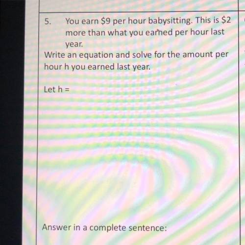 I need with this math problem please!