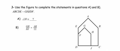 Use the figure to complete the statements... I'll mark you brainliest pleaseee thank youu