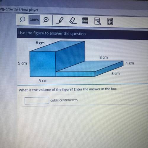 What is the volume of the figure? Pls help me