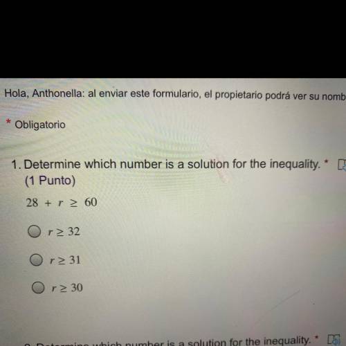 Help is for a quiz 
28+r=60