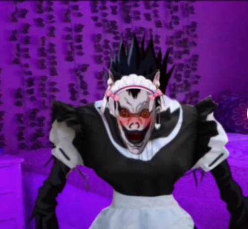 Look at this image of my husband and Give me your opinion on daddy long legs ryuk, it gotta at leas