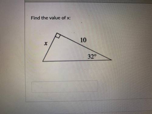 How do I find the value of x?