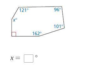 Find the value of x of the diagram