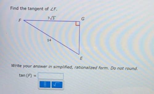 Need to find tangent of f?
