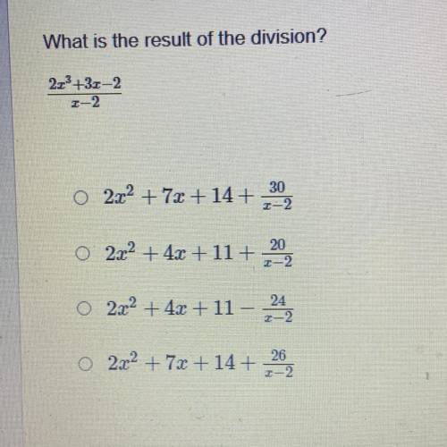 What is the result of the division?