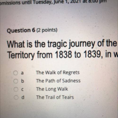 What is the tragic journey of the Cherokee people from their homeland in Georgia to Indian

Territ