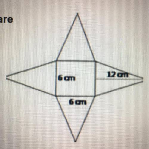 ONLY ANSWER IF YOU

What is the lateral surface area of the square
