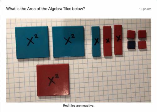 PLS HELP ME FIND AREA ALGEBRA TILES (RED TILES ARE NEGATIVE)