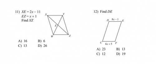 I NEED HELP WITH THIS GEOMETRY TEST ASAP