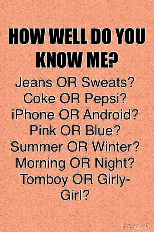 Please answer!

Let's see how close you can get to my answers :)