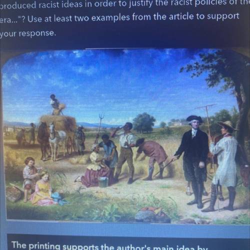 Examine the image from the top of the article and read the

caption.
Caption: This painting titled