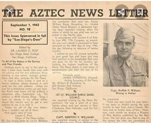 What is the Aztec News Letter?